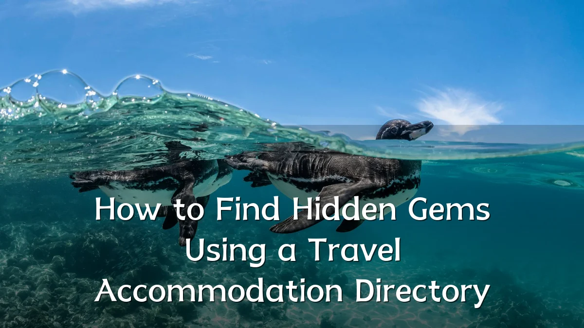 How to Find Hidden Gems Using a Travel Accommodation Directory