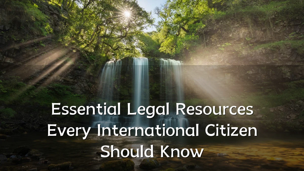 Essential Legal Resources Every International Citizen Should Know