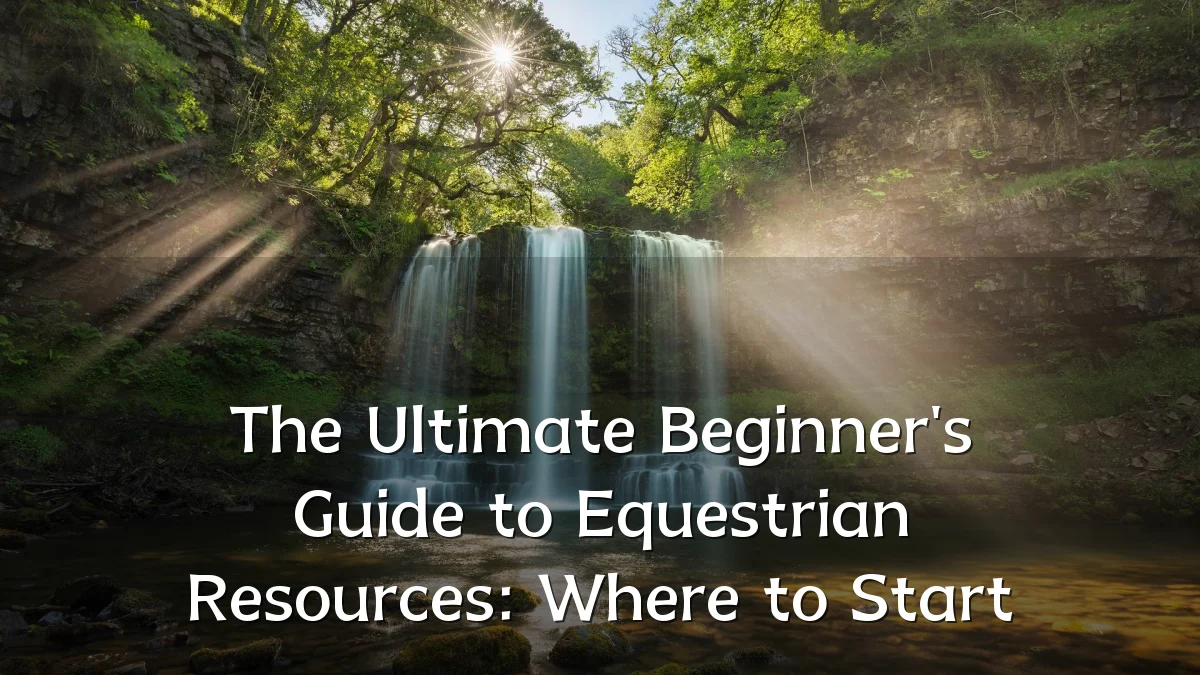 The Ultimate Beginner's Guide to Equestrian Resources: Where to Start
