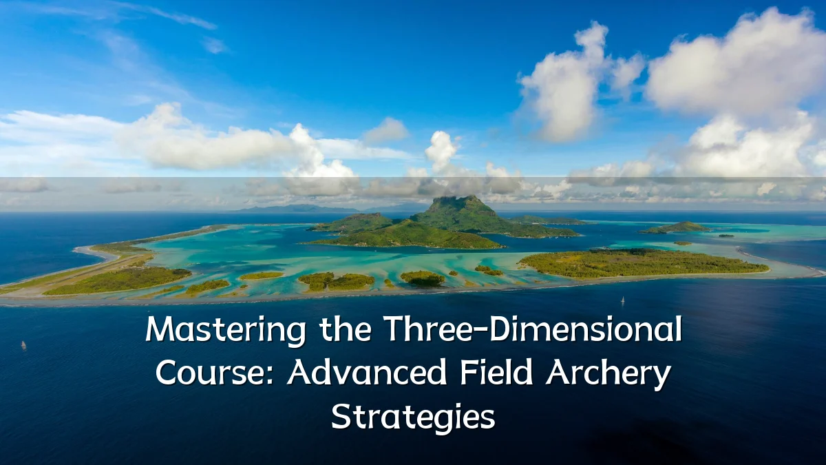 Mastering the Three-Dimensional Course: Advanced Field Archery Strategies